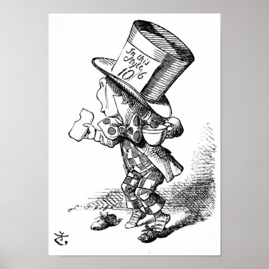 Der Mad Hatter Poster (Vorne)