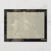 Der Mad Hatter Postkarte (Rückseite)