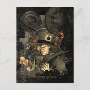 Der Mad Hatter Postkarte