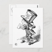 Der Mad Hatter Postkarte (Vorne/Hinten)