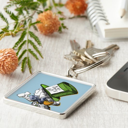 Der Mad Hatter Schlüsselanhänger (Seite)