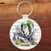Der Mad Hatter Schlüsselanhänger (Vorderseite)