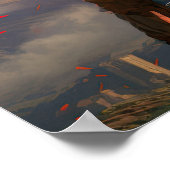 Der Mädchensymbol eines Spiels Poster (Ecke)