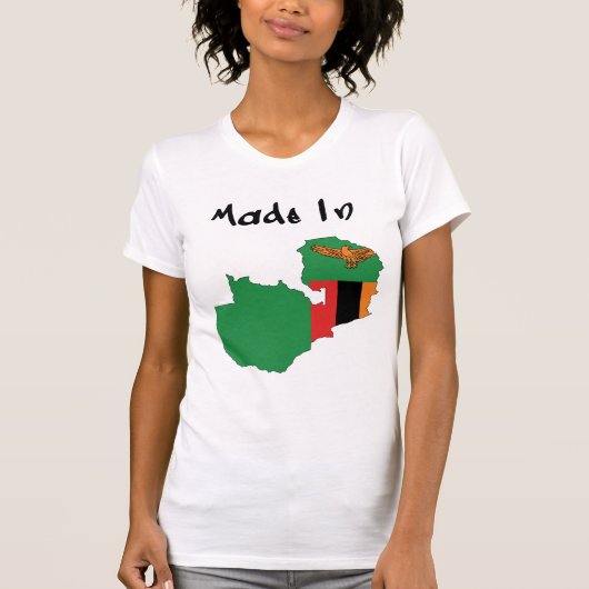 Der Made_In_Zambia der Frauen T-Shirt (Vorderseite)