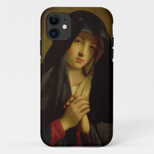 Der Madonna in der Sorge (Öl auf Leinwand) Case-Mate iPhone Hülle