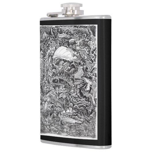 Der Maelstrom-wart Flachmann (Links)