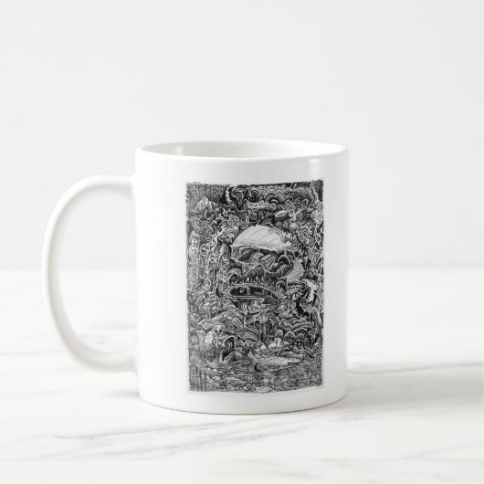 Der Maelstrom-wart Kaffeetasse (Links)