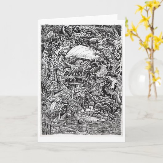 Der Maelstrom-wart Karte (Gelbe Blume)