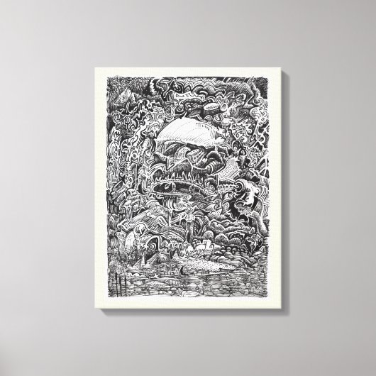 Der Maelstrom-wart Leinwanddruck (Vorderseite)