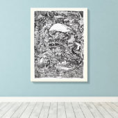 Der Maelstrom-wart Leinwanddruck (Insitu (Holzboden))