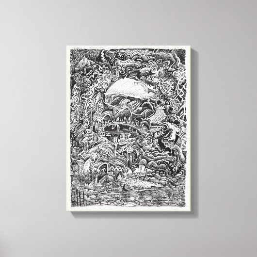 Der Maelstrom-wart Leinwanddruck (Vorderseite)