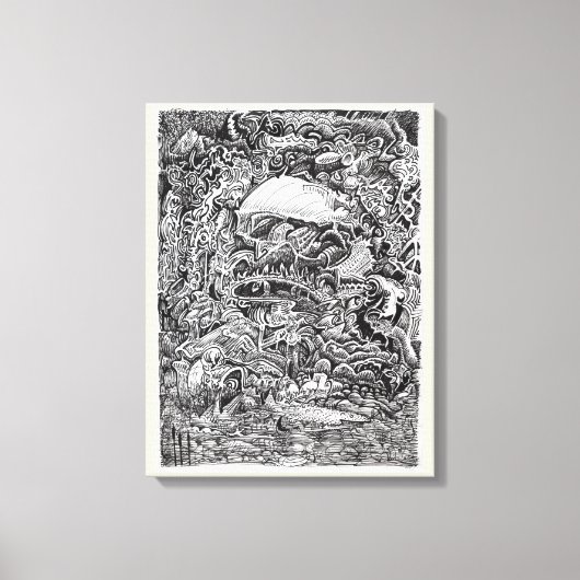 Der Maelstrom-wart Leinwanddruck (Vorderseite)