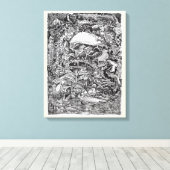 Der Maelstrom-wart Leinwanddruck (Insitu (Holzboden))