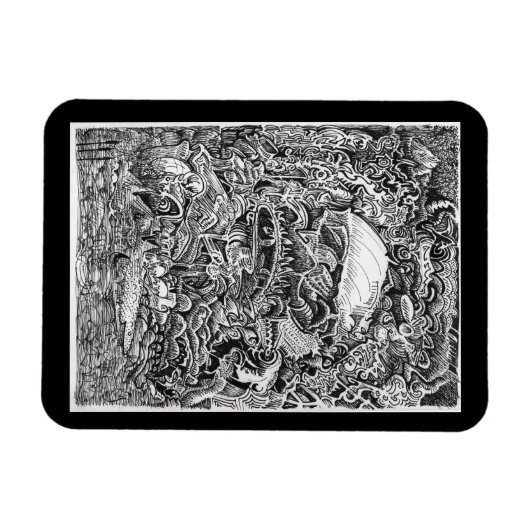 Der Maelstrom-wart Magnet (Horizontal)