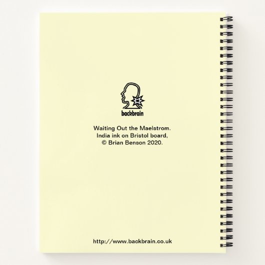 Der Maelstrom-wart Notizblock (Rückseite)