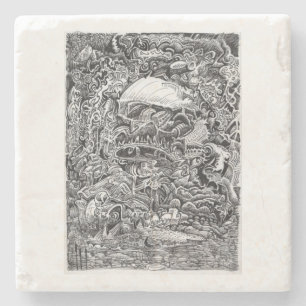 Der Maelstrom-wart Steinuntersetzer