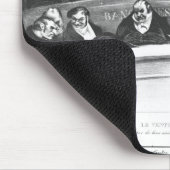 Der Magen der Gesetzgebung Mousepad (Ecke)