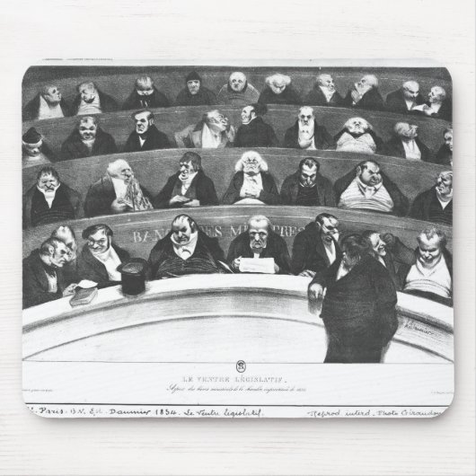 Der Magen der Gesetzgebung Mousepad (Vorne)