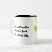 Der Maggie Karen-REED Zweifarbige Tasse (Vorderseite Links)