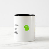 Der Maggie Karen-REED Zweifarbige Tasse (Mittel)