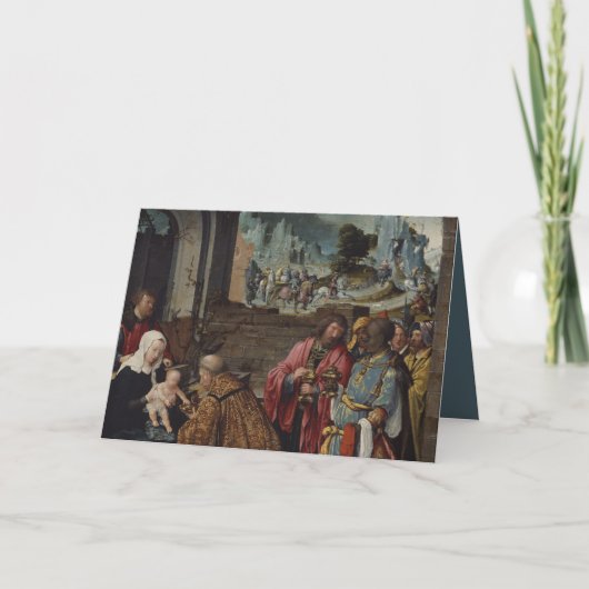 Der Magi Feiertagskarte (Vorderseite)