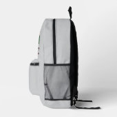 Der Magic Bus: Glücklichsein nur echt, wenn geteil Bedruckter Rucksack (Rechts)