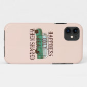 Der Magic Bus: Glücklichsein nur echt, wenn geteil Case-Mate iPhone Hülle (Rückseite (Horizontal))