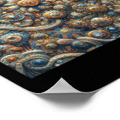 Der Magic Circle Sticker Poster (Ecke)