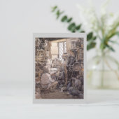 Der Magie-Laden Postkarte (Stehend Vorderseite)