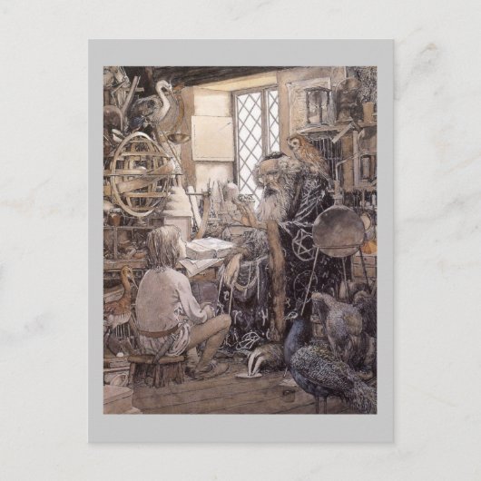 Der Magie-Laden Postkarte (Vorderseite)