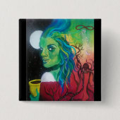 Der Magier-Knopf Button (Vorderseite)