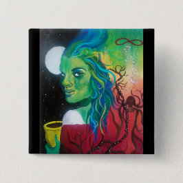 Der Magier-Knopf Button