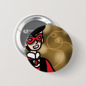 Der Magier-Knopf Button (Vorne & Hinten)