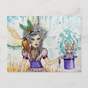 Der Magier Postkarte