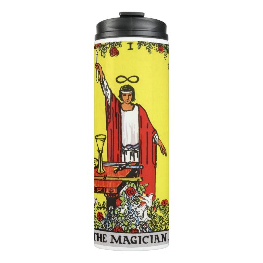 Der Magier-Tarot-Wärmer Thermosbecher (Vorderseite)