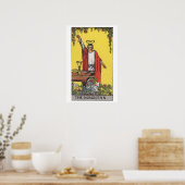 Der Magier Tarotkartenposter Poster (Küche)