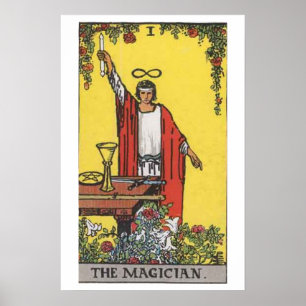 Der Magier Tarotkartenposter Poster
