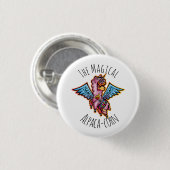 Der magische Alpaca-Mais Button (Vorne & Hinten)