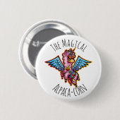 Der magische Alpaca-Mais Button (Vorne & Hinten)