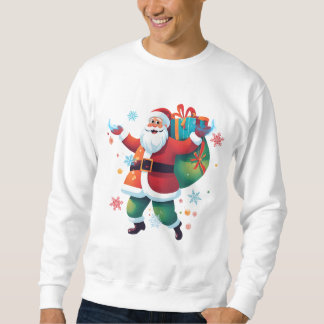 Der magische Ankunft des Weihnachtsmanns Sweatshirt
