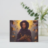 Der magische Bienenhalter Postkarte (Stehend Vorderseite)
