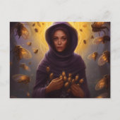 Der magische Bienenhalter Postkarte (Vorderseite)