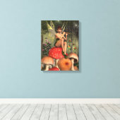 Der magische Flutplayer Leinwanddruck (Insitu (Holzboden))