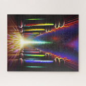 Der magische Indigo-Flur führt zu einer anderen Di Puzzle (Horizontal)