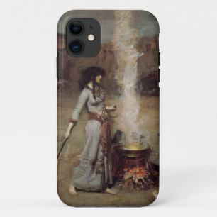 Der magische Kreis [John William Waterhouse] iPhone 11 Hülle
