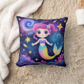Der magische Star der Meerjungfrau Kissen (Decke)