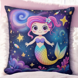 Der magische Star der Meerjungfrau Kissen