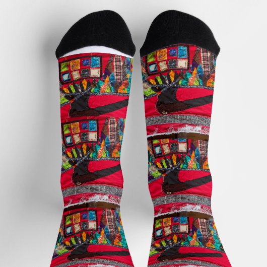 Der magische Thunderbird Socken (Oben)