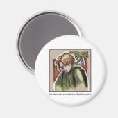 Der Magnet der Elchreiter Westley (Vorderseite/Rückseite)