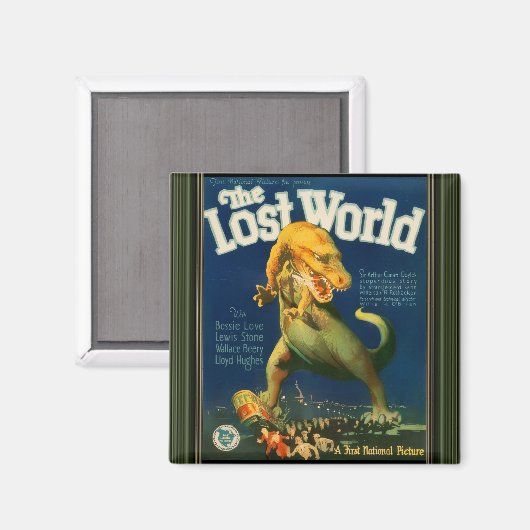 Der Magnet der verlorenen Welt (Vorderseite/Rückseite)